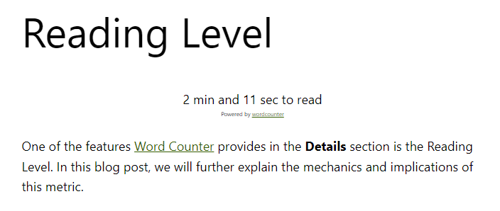 Word Counter in Action
